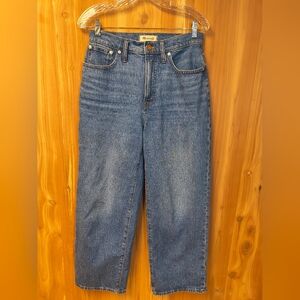 Madewell THE PERFECT VINTAGE WIDE-LEG CROP JEAN, Size 27